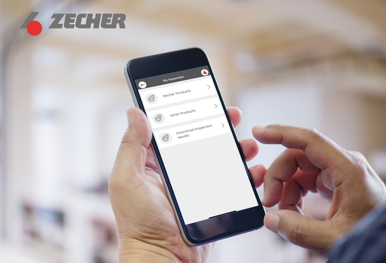Predictive maintenance with Zecher App