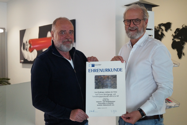 Rüdiger Wand und Thomas Eisner